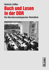Buchcover Buch und Lesen in der DDR