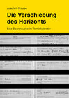 Buchcover Die Verschiebung des Horizonts