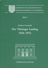 Buchcover Der Thüringer Landtag 1946-1952