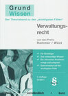 Buchcover Grundwissen Verwaltungsrecht
