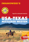 Buchcover USA-Texas & Mittlerer Westen - Reiseführer von Iwanowski