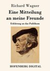 Buchcover Eine Mitteilung an meine Freunde