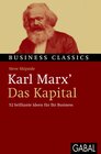 Buchcover Karl Marx' "Das Kapital"
