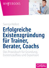 Buchcover Erfolgreiche Existenzgründung für Trainer, Berater, Coachs