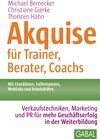 Buchcover Akquise für Trainer, Berater, Coachs