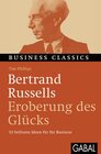 Buchcover Bertrand Russells "Eroberung des Glücks"