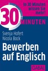 Buchcover 30 Minuten Bewerben auf Englisch