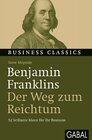 Buchcover Benjamin Franklins "Der Weg zum Reichtum"