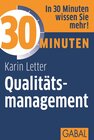Buchcover 30 Minuten Qualitätsmanagement