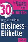Buchcover 30 Minuten Business-Etikette