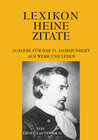 Buchcover Lexikon Heine Zitate