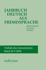Buchcover Jahrbuch Deutsch als Fremdsprache