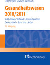 Buchcover Leonhart Taschen-Jahrbuch Gesundheitswesen 2010/2011