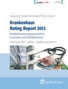 Buchcover Krankenhaus Rating Report 2013 – Foliensatz CD Schaubilder, Karten, Tabellen