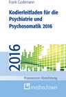 Buchcover Kodierleitfaden für die Psychiatrie und Psychosomatik 2016