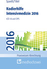 Buchcover Kodierhilfe Intensivmedizin 2016