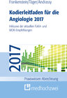 Buchcover Kodierleitfaden für die Angiologie 2017