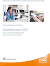 Buchcover Gesundheitsreport 2019