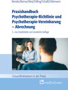 Buchcover Praxishandbuch Psychotherapie-Richtlinie und Psychotherapie-Vereinbarung – Abrechnung