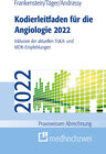 Buchcover Kodierleitfaden für die Angiologie 2022
