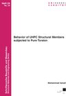 Buchcover Behavior of UHPC Structural Members subjected to Pure Torsion