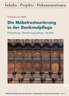 Buchcover Die Möbelrestaurierung in der Denkmalpflege