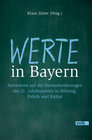 Buchcover Werte in Bayern