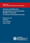 Buchcover Chancen und Risiken des demografischen und strukturellen Wandels im Saarland