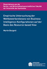 Buchcover Empirische Untersuchung der Wettbewerbsrelevanz von Business Intelligence-Konfigurationen auf der Basis des Resource-bas