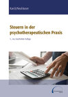 Buchcover Steuern in der psychotherapeutischen Praxis