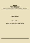 Buchcover Hans Geiger