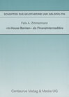 Buchcover "In-House Banken" als Finanzintermediäre