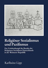 Buchcover Religiöser Sozialismus und Pazifismus