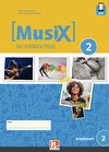 Buchcover MusiX 2 (Ausgabe ab 2019) Arbeitsheft 2 inkl. Helbling Media App