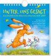 Buchcover Postkartenkalender 2019 Unter uns gesagt