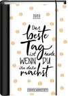 Buchcover Terminplaner 2020 "Der beste Tag"