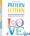 Buchcover Pattern lettern
