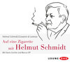 Buchcover Auf eine Zigarette mit Helmut Schmidt