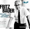 Buchcover Fritz Bauer. Sein Leben, sein Denken, sein Wirken
