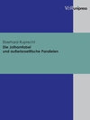 Buchcover Die Jothamfabel und außerisraelitische Parallelen