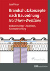 Buchcover Brandschutzkonzepte nach Bauordnung Nordrhein-Westfalen