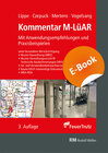 Buchcover KOMMENTAR zur M-LüAR - E-Book (PDF)