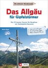 Buchcover Das Allgäu für Gipfelstürmer