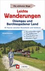 Buchcover Leichte Wanderungen Chiemgau und Berchtesgadener Land