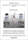 Buchcover Determination of diffusive transport in organo-clays by ATR-FTIR spectroscopy