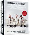 Buchcover Heinz Strunk * Rocko Schamoni * Jacques Palminger: Drei Farben Braun – Das große Studio Braun Buch