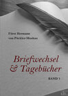 Buchcover Briefwechsel und Tagebücher