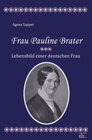 Buchcover Frau Pauline Brater