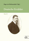 Buchcover Deutsche Erzähler