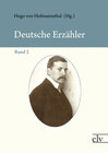 Buchcover Deutsche Erzähler
